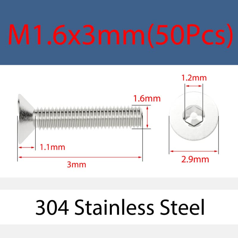 Bulloni Pan Head Inossidabili Set Di Bulloni A Testa Cilindrica - Foto 3