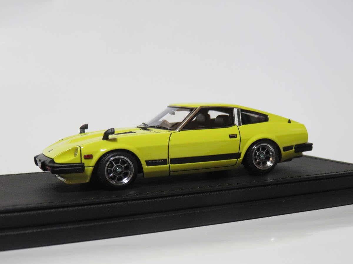 Amazon.co.jp: 1/43 IG S130 フェアレディZ ハヤシ イエロー ignition