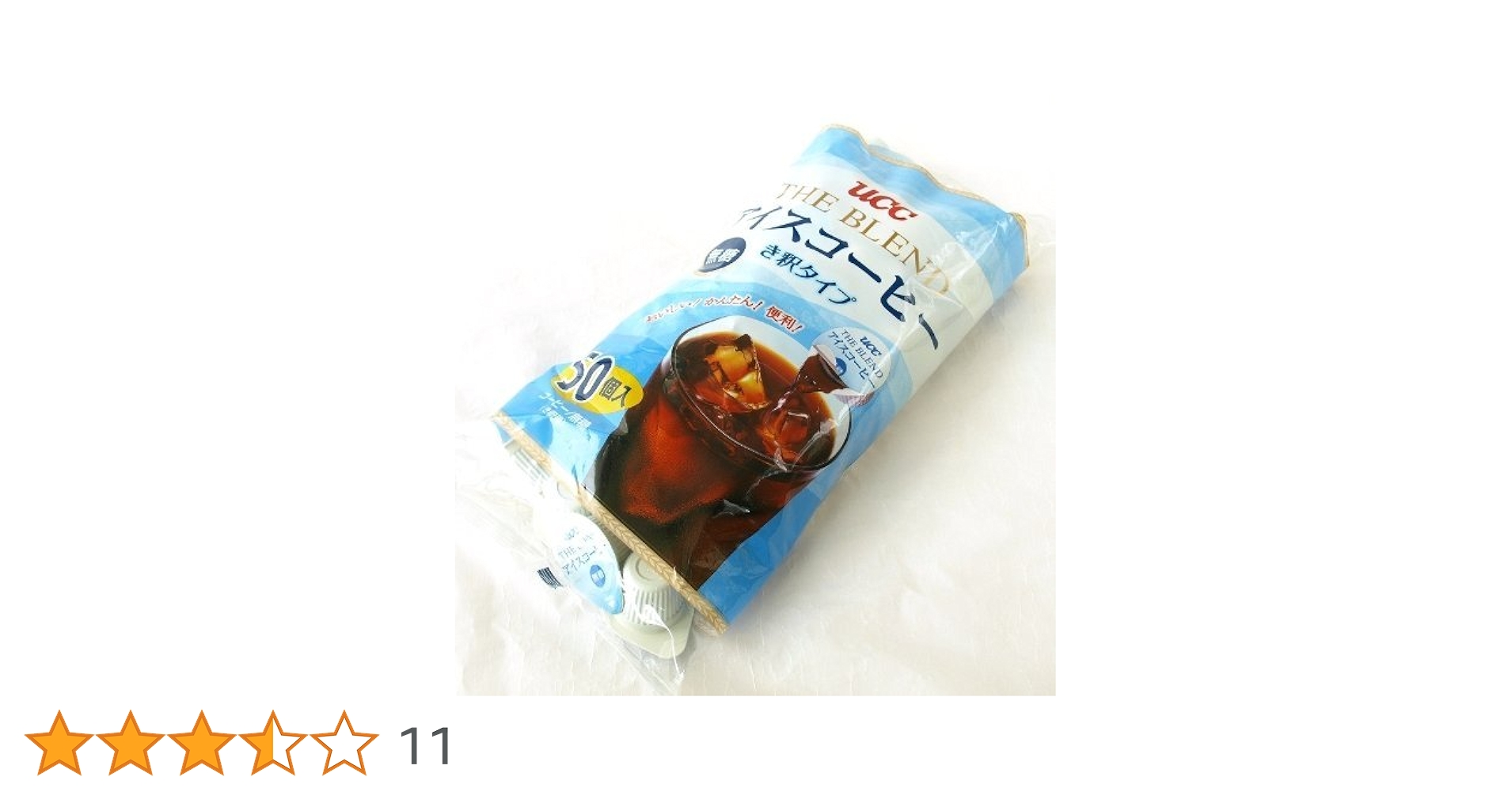 UCC ブレンド アイスコーヒー 無糖 き釈タイプ 50個入×5袋 計250個 Amazon.co.jp: UCC The Blend アイスコーヒー ポーション