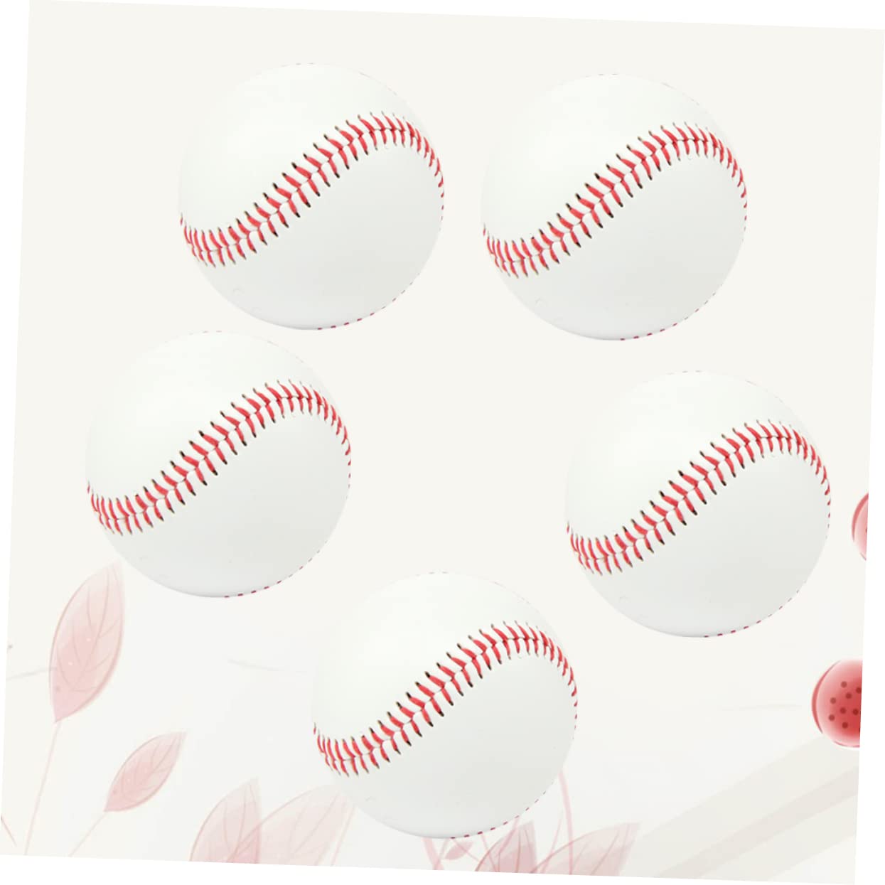 5Piezas de Béisbol Entrenamiento Práctica Segura Jóvenes Deportistas