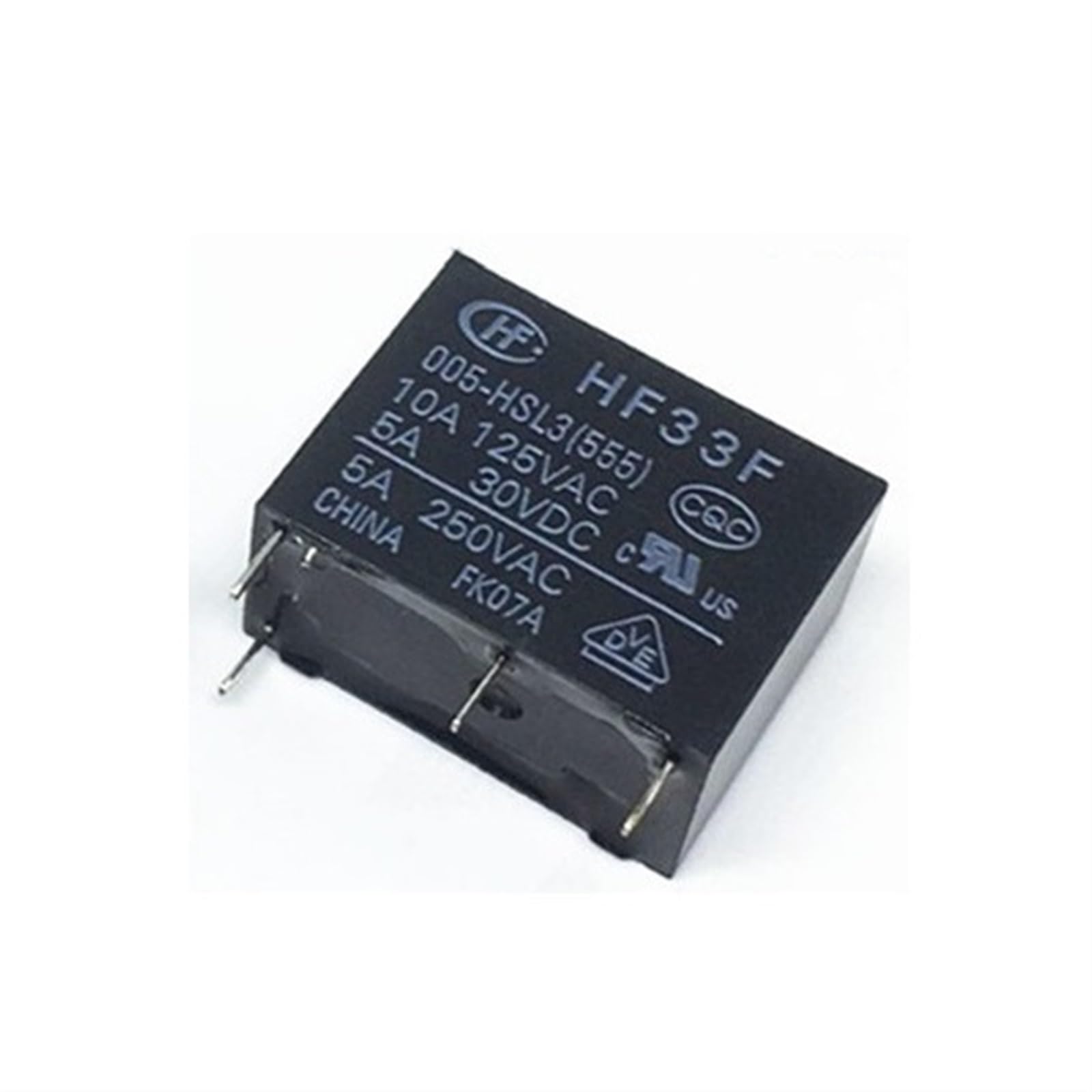 Relais HF/JZC-33F-012-HSL3 12V pour réparer carte de commande 5A