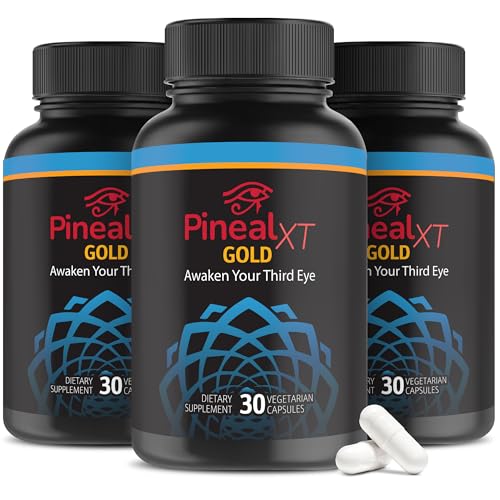 Pineal XT Gold - Pineal Gland Supplement - Third Eye Awakening - ...