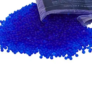 Elysian Blue Color Indicating Desiccant Silica Gel Beads, Industry Standard 2-5mm Rechargeable Moisture Absorbent (Blue to Pink) Pack of 100 Gram
