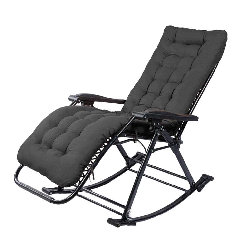 Chaise de patio oscillante et inclinable supportant 200 kg de charge