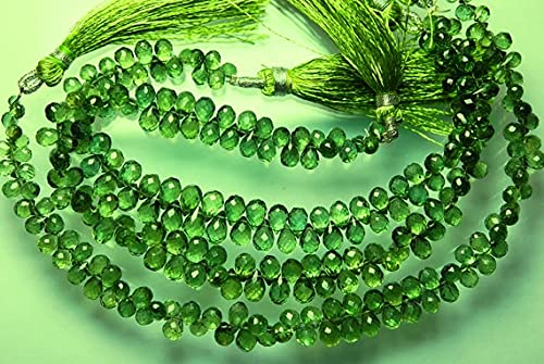 Apatite verte véritable remède aux minéraux ternes pour colliers de créateurs