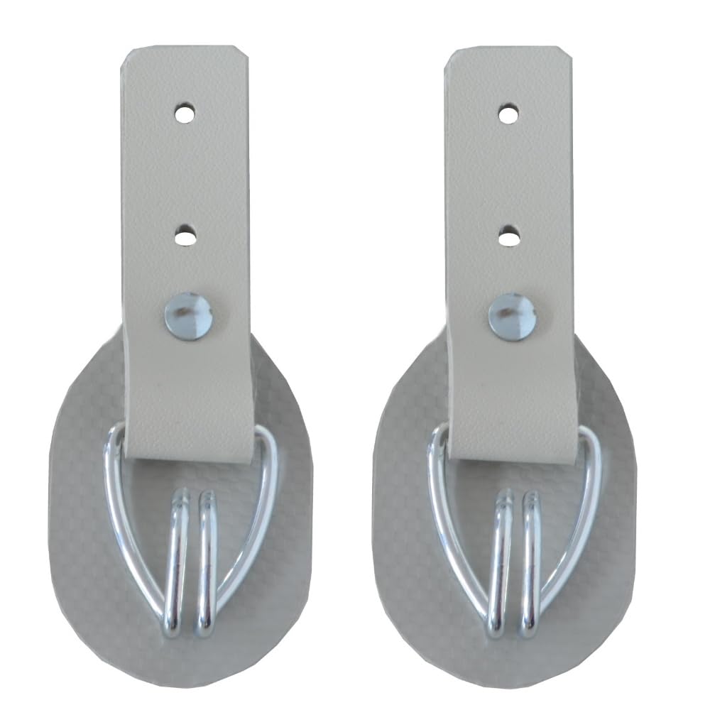 10x Schnallkappen Schwarz Mit Scheuerunterlage – Breite 20 Mm, Lochabstand 20 Mm