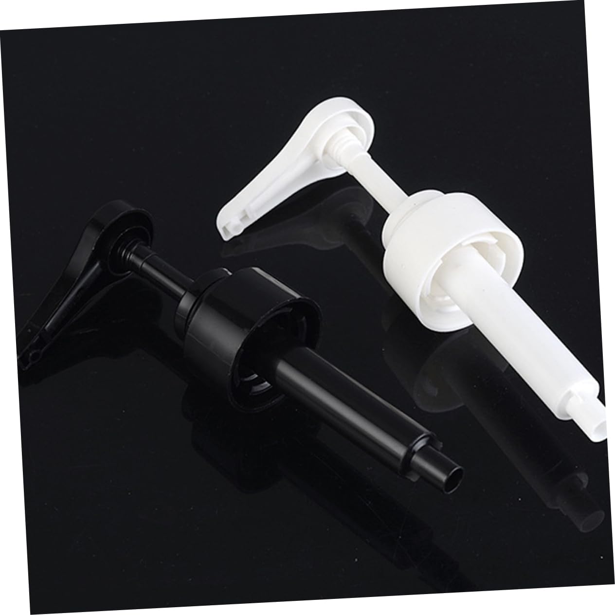 Housoutil 3pcs Pump Head Creamer Coffee Sauce Pump Dispensers Honey Dispenser Press Nozzle Oil Pump Leakproof