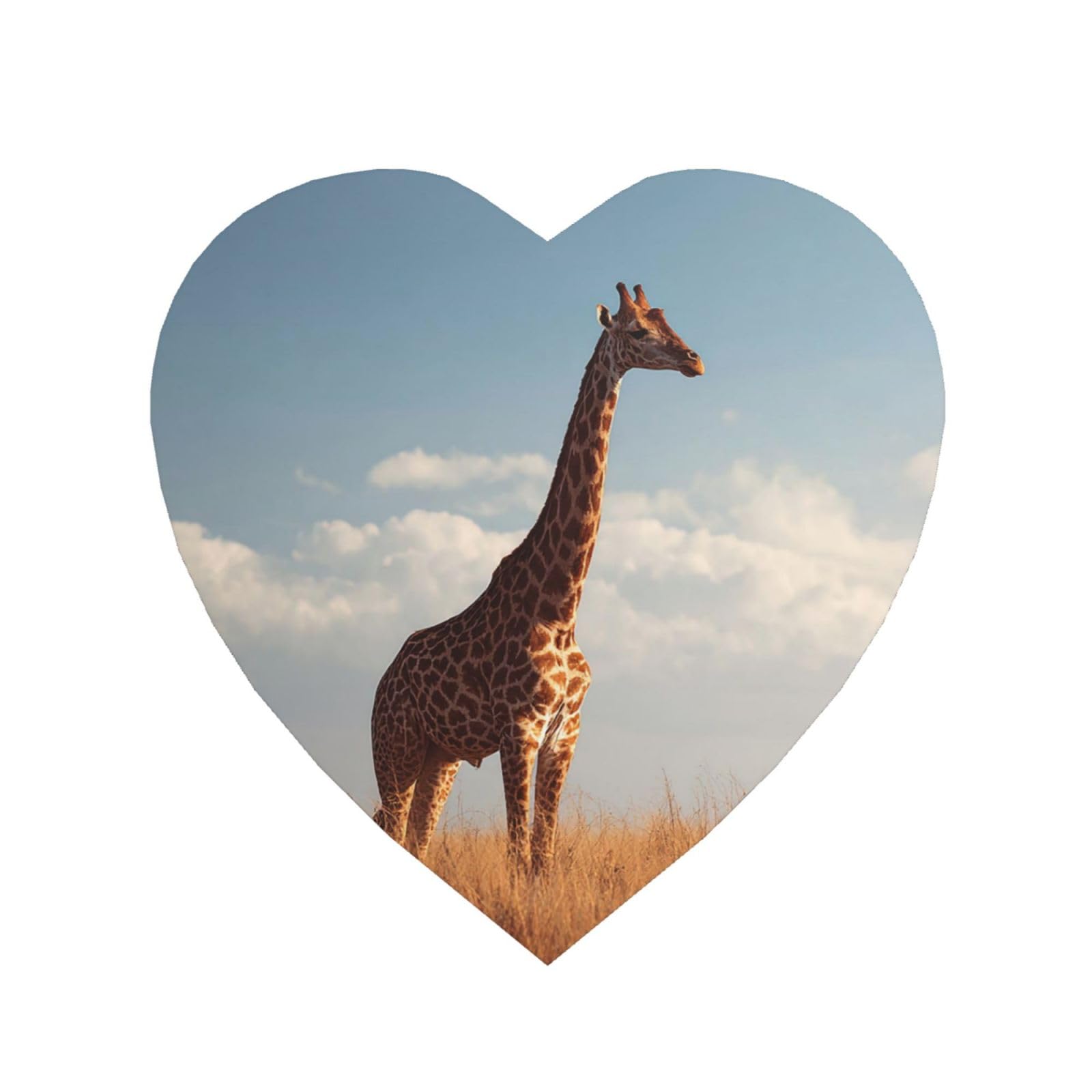 Fridge Magnets Waterproof Personalized Magnets for Fridge African Giraffe Refrigerator Magnets Home Decoration Magnetic Sticker for Locker Accessories Whiteboard Kitchen Office Decor