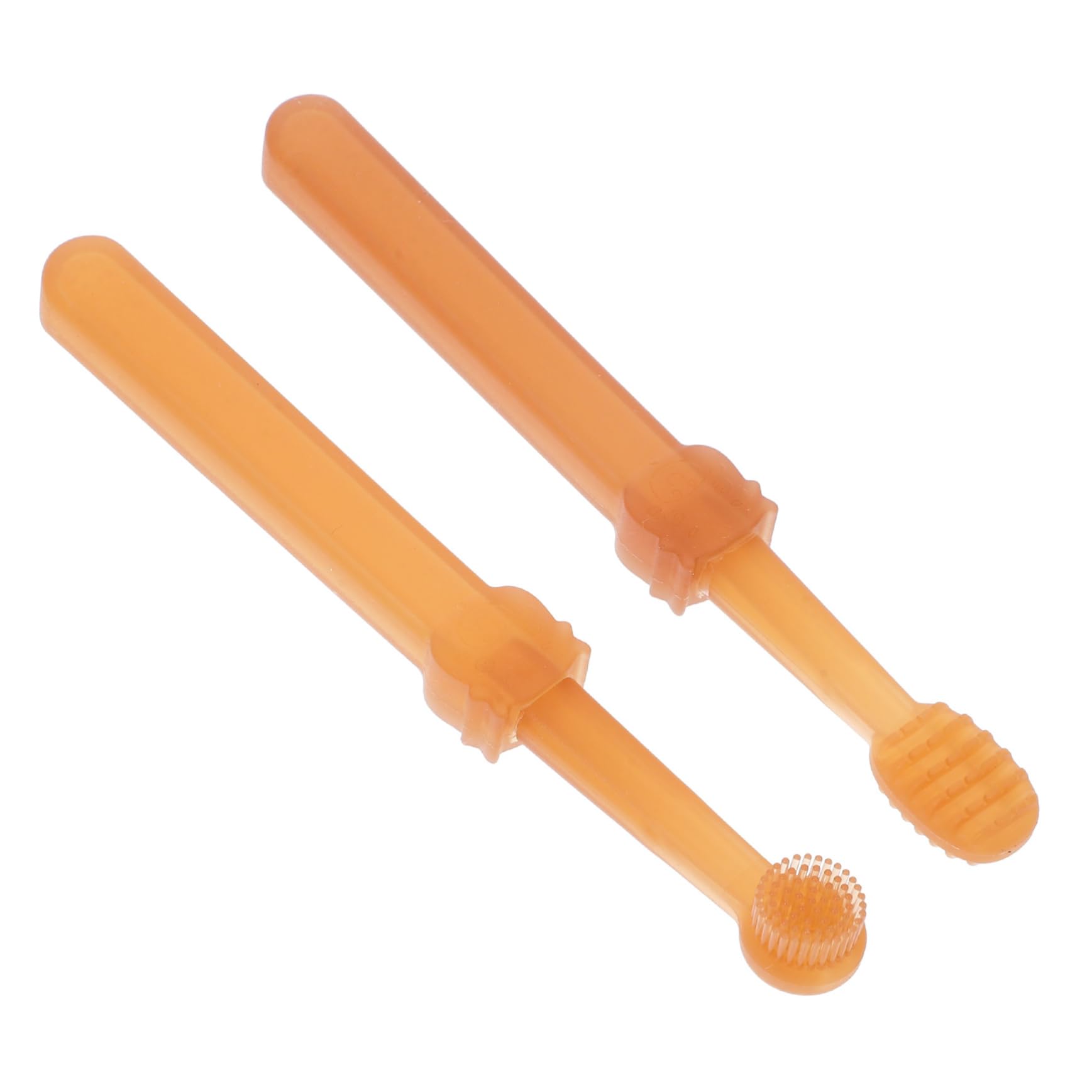 Levemolo 360° Dual-Head Pet Toothbrush Set Soft Silicone Toothbrush for Cats Dogs Puppy Small Dog Brushing Kit for Oral Health