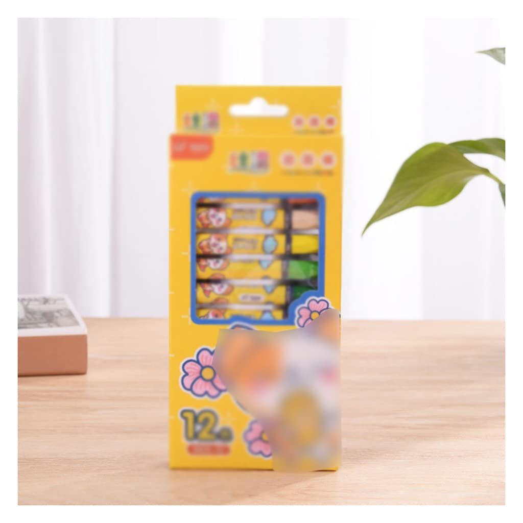 ASFD Drawing pens Oil Pastel Multicolor Washable Children's Crayon Painting Pen Drawing Tool for School Family Drawing Crayon Set Colour pens