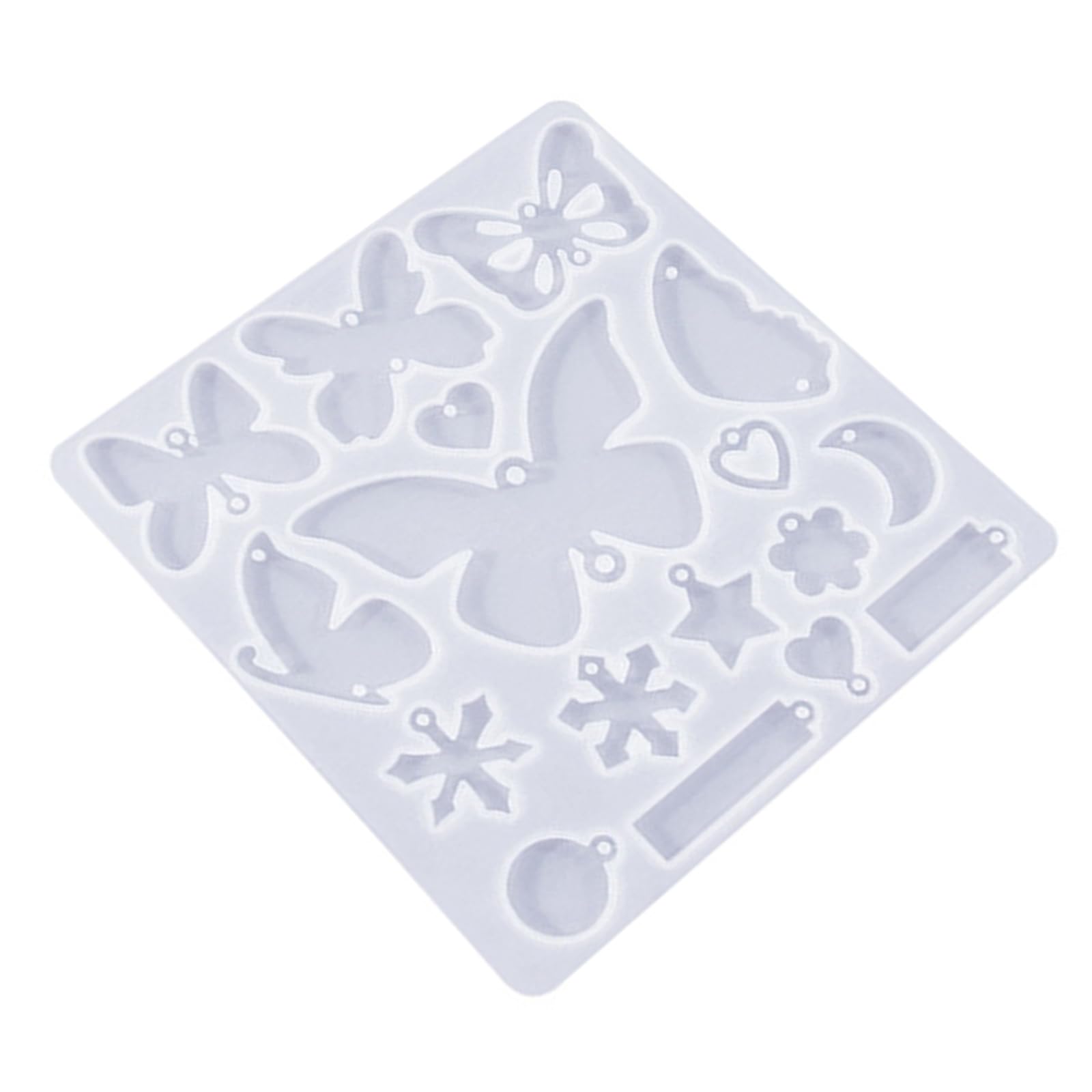 Moule En Siliconen En Résine époxy Papillon Holographique - Pour