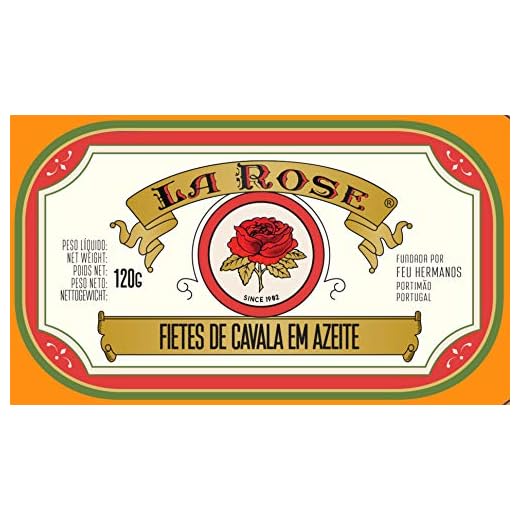 Filetes de caballa en aceite de oliva La Rose