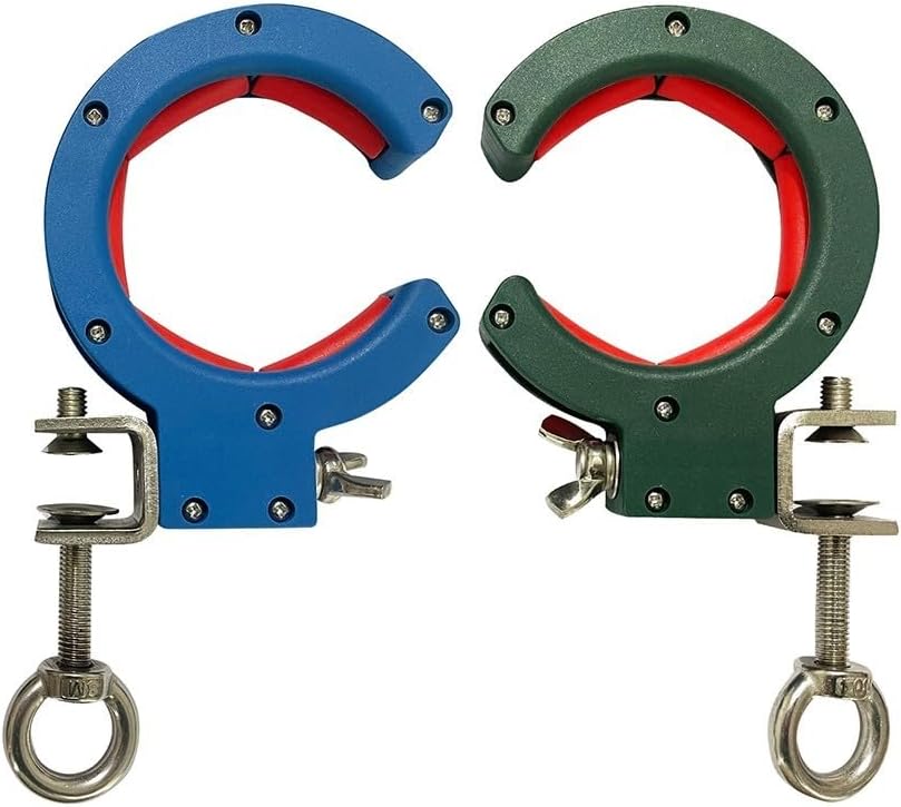 3-Pack Cable Pulley Tray Wire Guide Clamp, Reinforced Nylon Stainless Steel Auxiliary Tool for Smooth Wiring Decoration Construction, 25kg Load Capacity(blue)
