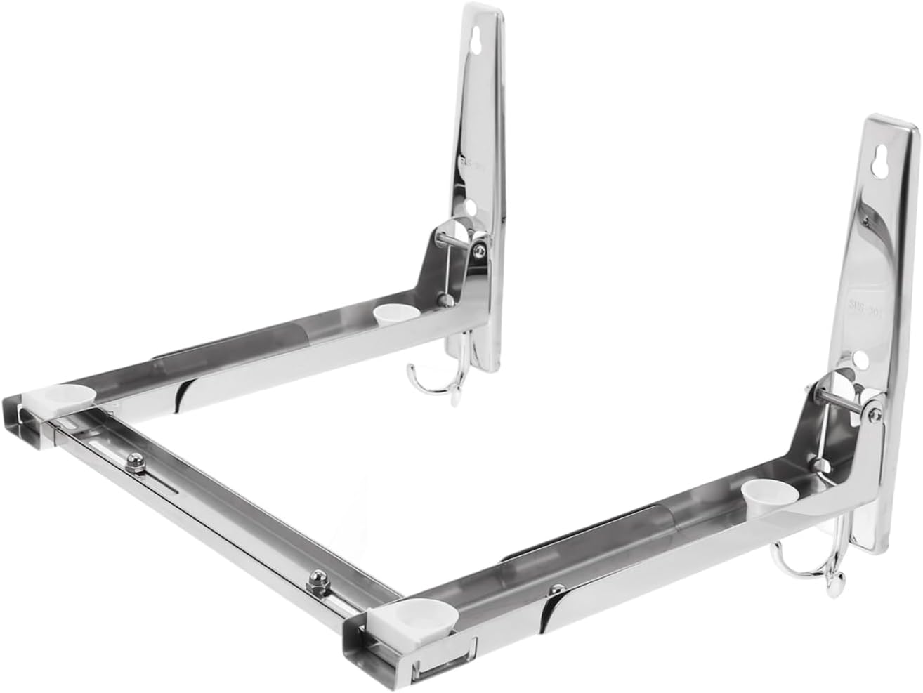 Generic 100lbs Commercial Kitchen Wall Mount Microwave Support Frame Hanging Rack Storage Shelf Microwave Shelf