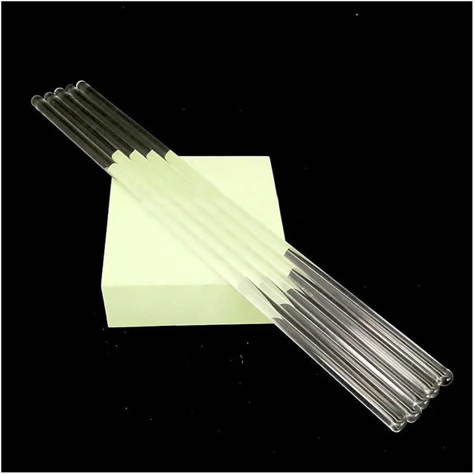 Glassware Labware 5pcs/10pcs Labortory Solid Borosilicate Glass Rod 150mm 200mm 300mm 400mm Stirring Rod For Laboratory(10x400mm 5pcs)