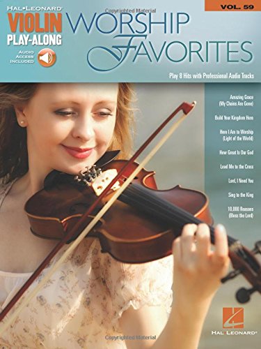 Worship Favorites Violin Play-Along Volume 59 (Book/Online Audio) (Hal Leonard Violin Play-Along)