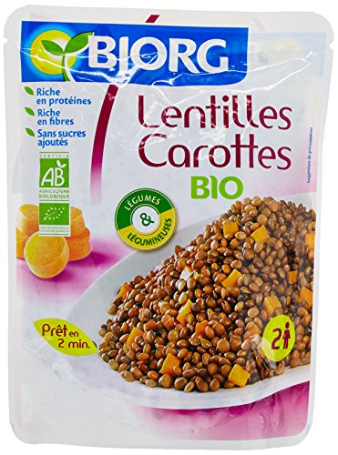  Bjorg Lentilles Carottes– Veggie et Bio - 250 g