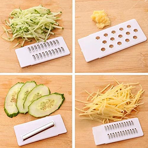 Mandolina multipropósito para cortar y rallar verduras miniatura 2