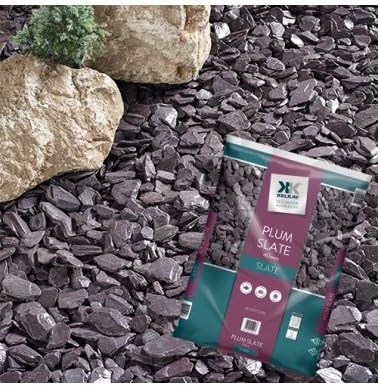 Online Garden Centre Kelkay Plum Slate Chippings Large Pack