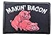 Makin Bacon Morale Patch Removable Hook and Loop for Molle Gear, Operator Hat, Rucksack, Pack Bag, Backpack, Made in The USA