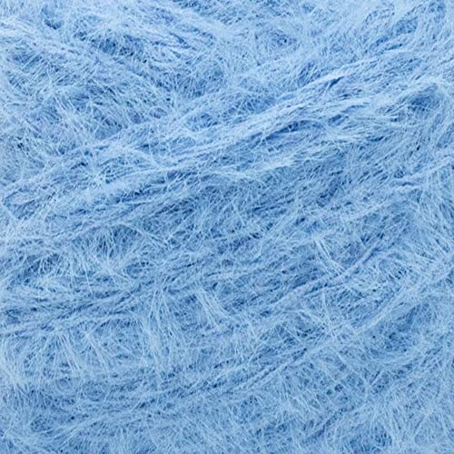 Image of Lion Brand Yarn Feels Like Bliss, Bulky Yarn for Knitting, Sky, 3 Pack