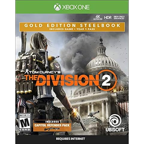 The Division 2 - Xbox One Gold Steelbook Edition Cover