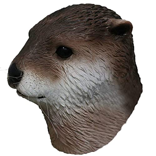 Semiaquatic Otter Mask Latex Full Head Animal Mask Halloween Party Costume Fancy Props Carnival Masks Semiaquatic Otter Mask Latex Full Head Animal Mask Halloween Party Costume Fancy Props Carnival Masks