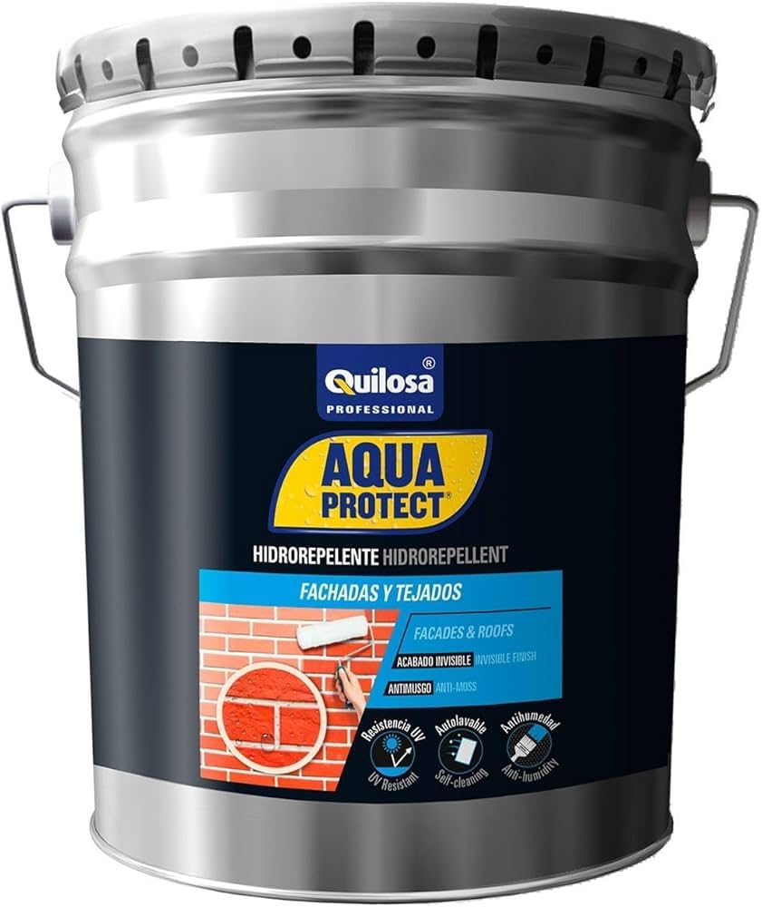 quilosa Aqua Protect - Hydrofuge pour façades et toits invisibles 25 l