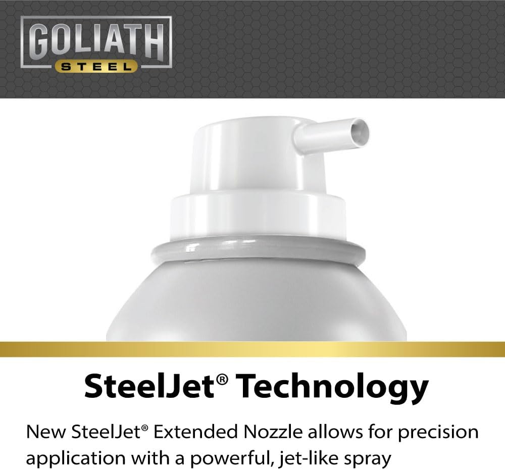 Kogler Goliath Steel Non-Chlorinated Brake Cleaner Spray, Low-VOC Fast-Drying Brake Parts Degreaser, Removes Grease, Oil & Brake Dust, 14 oz, Case of 12