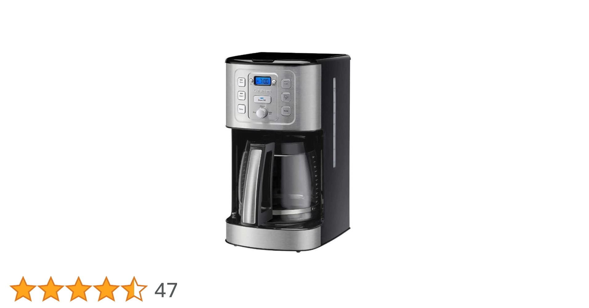 Cuisinart クイジナート 全自動コーヒーメーカー 楽天市場】クイジナート コーヒーメーカー 14杯の通販