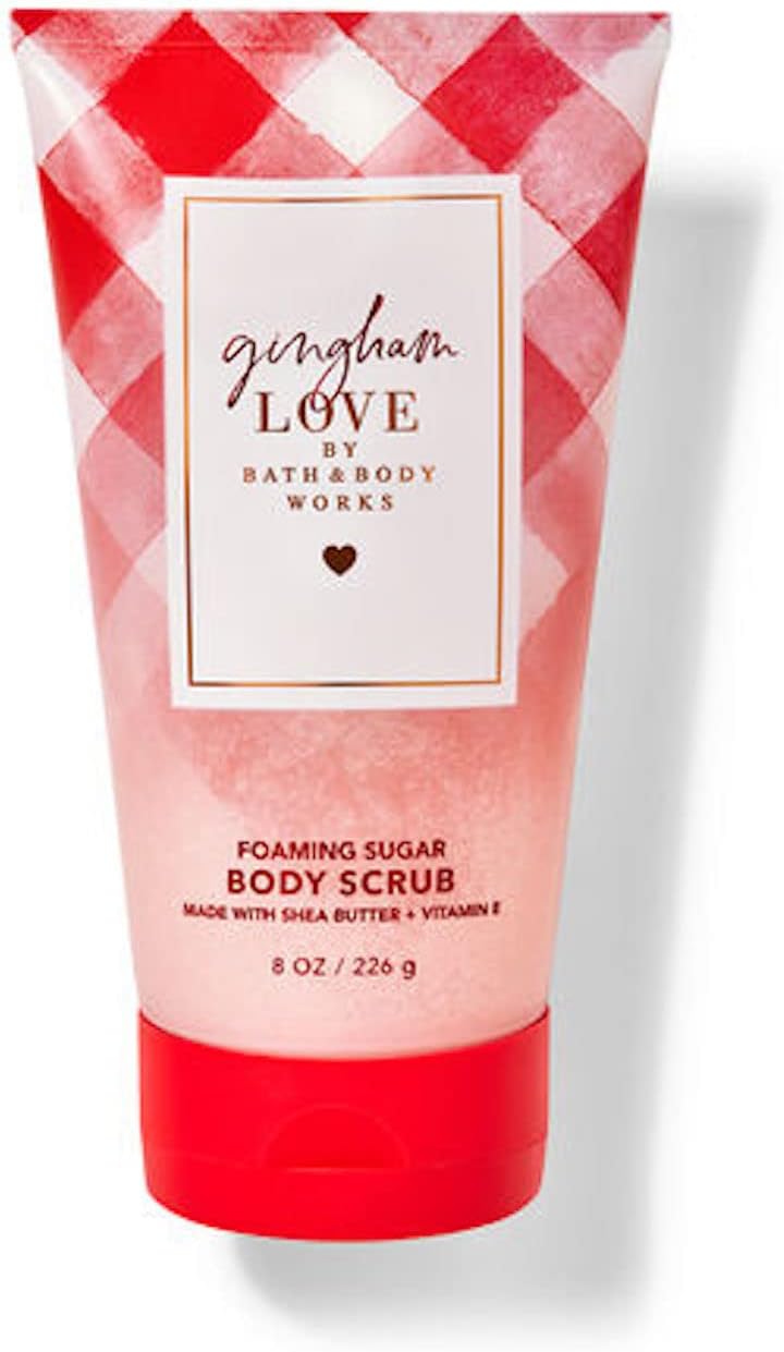 Bath & Body Works Gingham Love Creamy Body Scrub 6.6 Ounce (Gingham Love), 8 Ounce