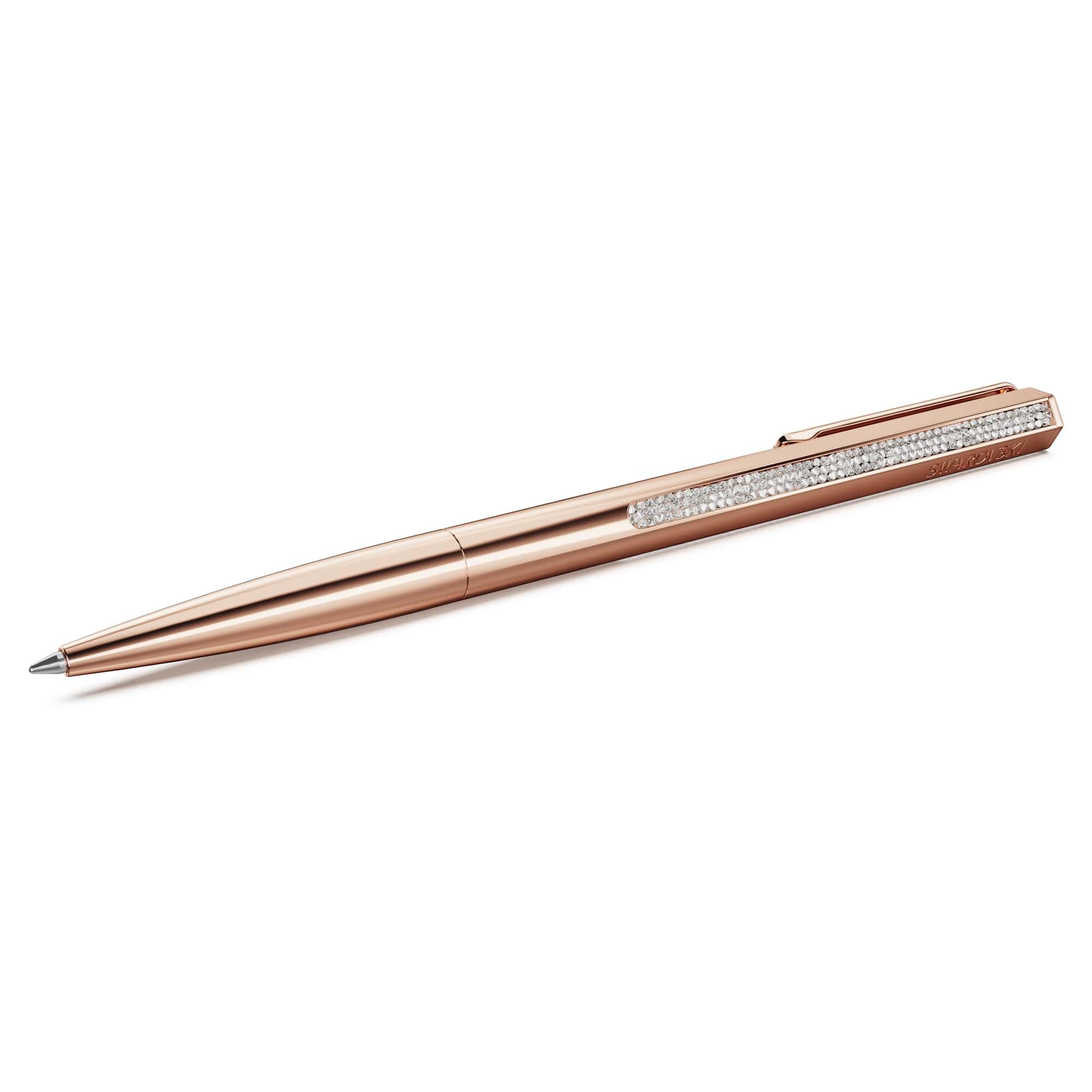 Swarovski Crystal Shimmer ballpoint pen Rose gold tone Rose gold-tone finish