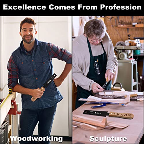 Kerye Mini Hand Saw Woodworking Tools, Small 6 Inch Japanese Pull Saw With Double Edges Of 11/17 Tpi thumb #6