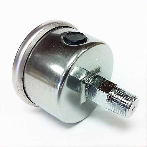 Marshall LS00100 Silver Dial Fuel Pressure Gauge thumb #2