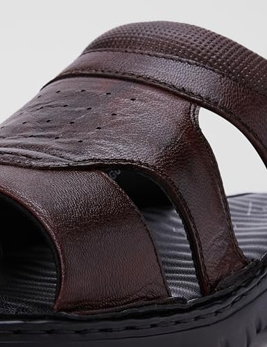 Image of Lee Cooper LC9259C Men's Premium Leather Sandals | Genuine Leather Sandals