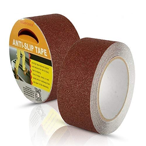 IKTU HighPower Anti-Slip Grip Tape – Anti Skid Improves Grip and Prevents Risk of Slippage on Stairs or Other Slippery Surfaces - Keeps You Safe! (50mm x 5meter) (B07VWF1BKY) Amazon Price History, Amazon Price Tracker