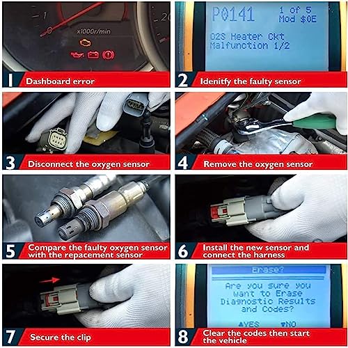 Sensor de Oxígeno Oxygen O2 234-5107 Compatible Audi y Más miniatura 4