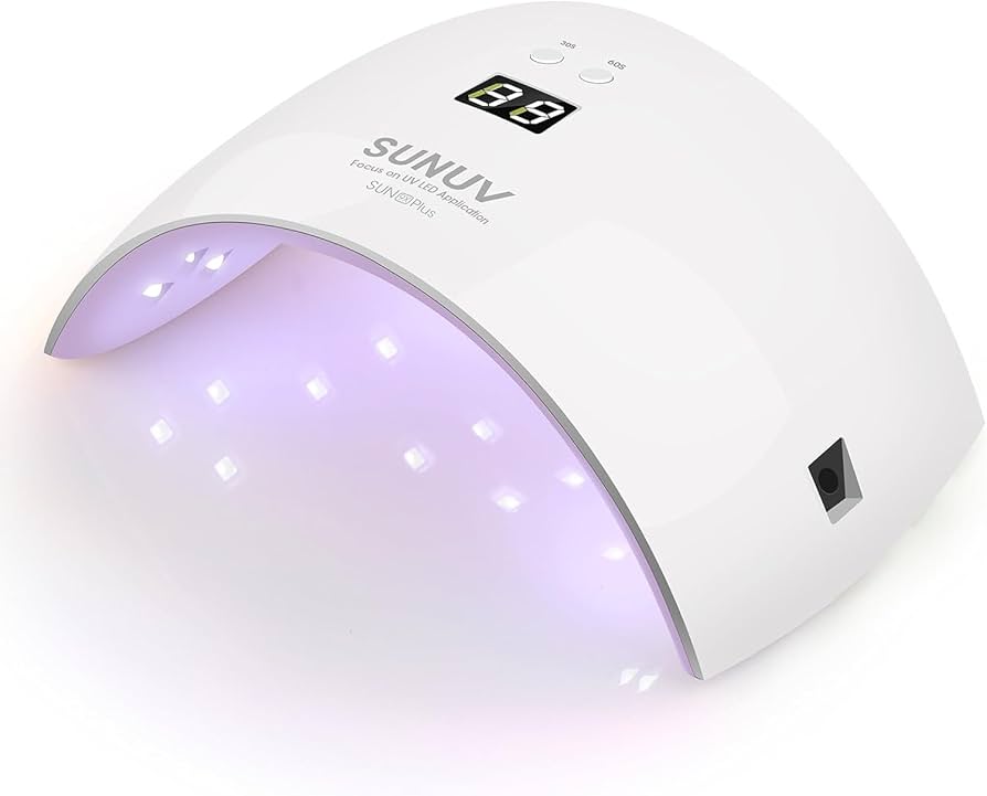Amazon.co.jp: SUNUV ネイル用UVライト ジェルポリッシュ用ドライヤー