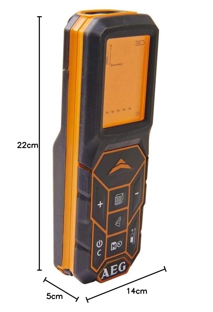 Medidor de distancias - Gama 0,05-50m con +/-1,5mm precisão