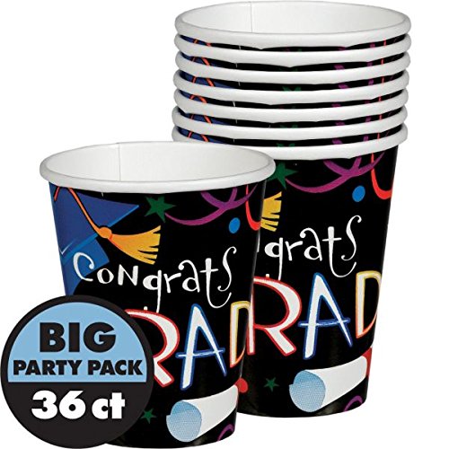 Fun Express - Unicorn 9oz Paper Cup for Birthday - Party Supplies - Print Tableware - Print Cups - Birthday - 8 Pieces