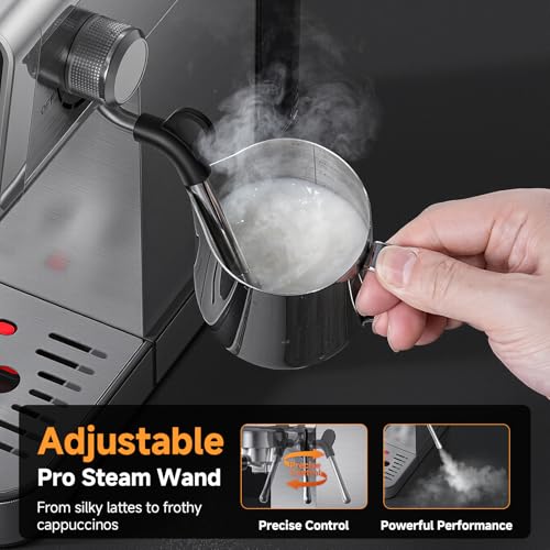 Professional Espresso Machine with Milk Frother
