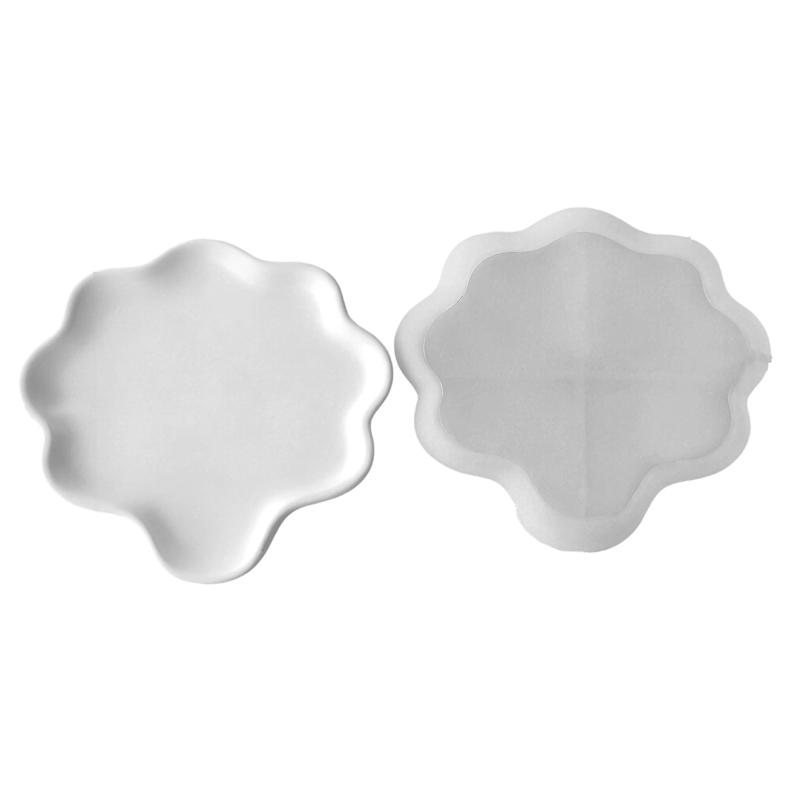 Hsyzygian Cloud Tray Molds Easy Demolding for Making Soap Jewelry Tray Decorative Plate Gypsum Decoration Cloud Epoxy Rosin Cast