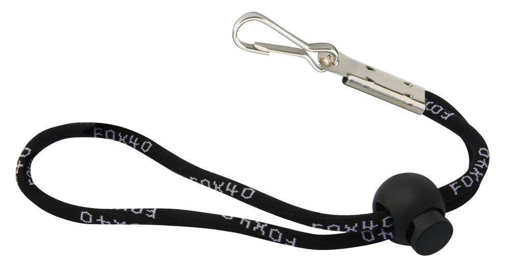 Fox 40 9in Clipper Lanyard Black