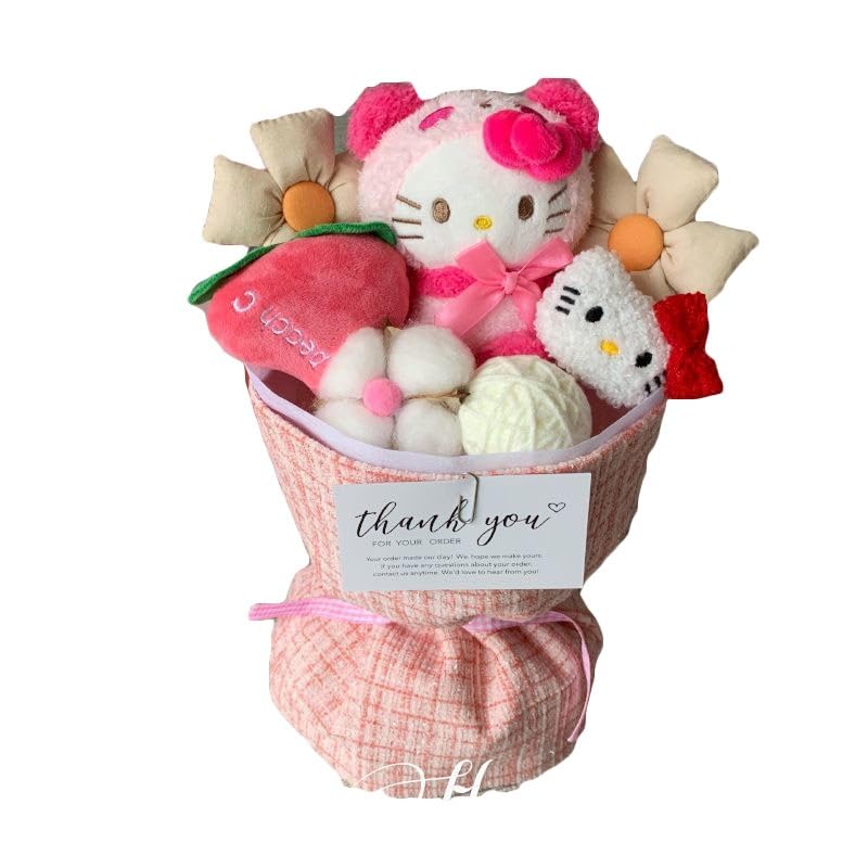 タイ限定　サンリオ ぬいぐるみブーケ ハローキティ マイメロディ クロミ Amazon｜シナモロール クロミ ハローキティ ポムポムプリン マイ