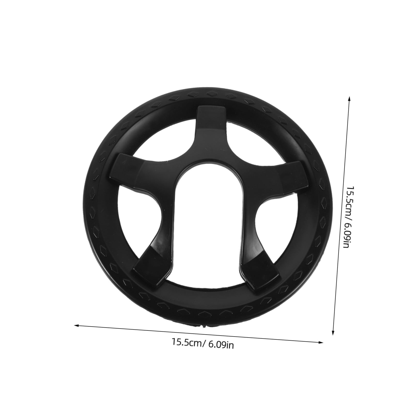 GOOHOCHY Mountain Bike Chainring Guard Universal 5-Hole Chainring Protector for Sturdy Plastic Easy Install 36 Tooth Cover