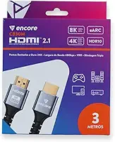 Cabo HDMI 2.1 8K Ultra High Speed Encore - 3 Metros