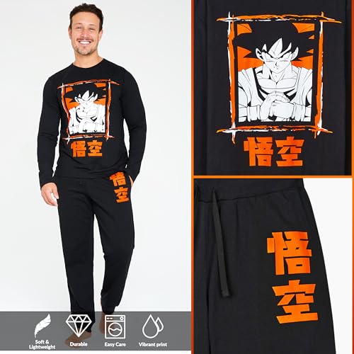 Dragon Ball Z Mens Pajamas Set, Soft Anime Pajamas for Men - Gifts for Him3