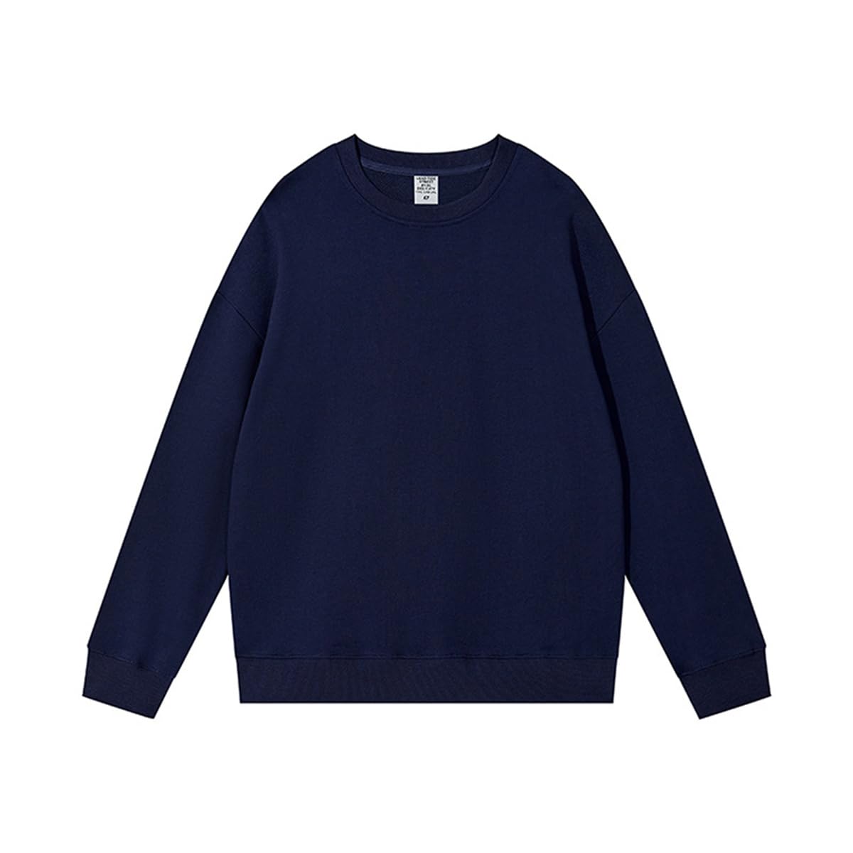 Pull homme col rond à capuche en coton premium et coupe ajustée - 7