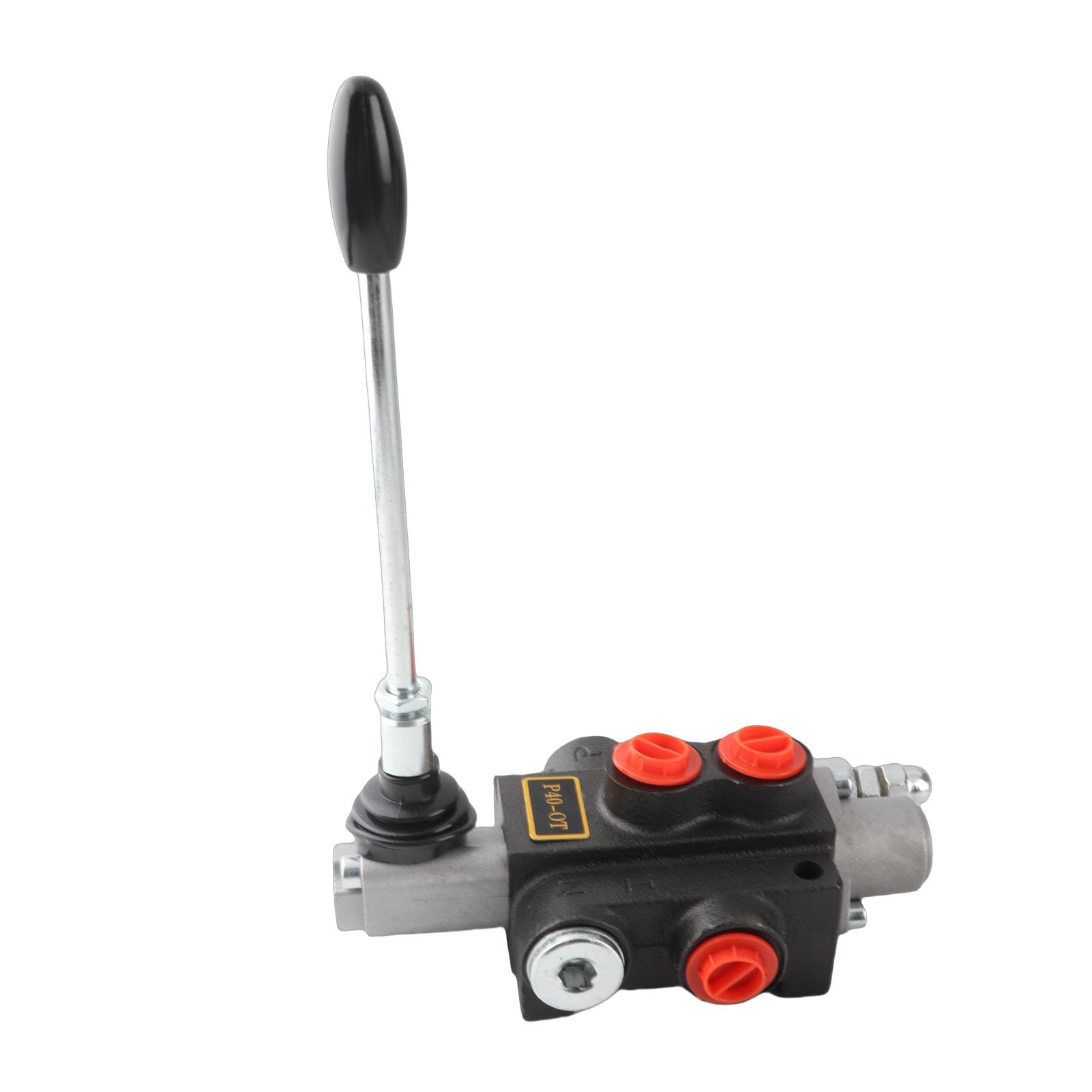 Alomejor Válvula de Control Hidráulica de Doble Acción Kit Flexible Duradero para Maquinaria y Equipos de Construcción Hierro Fundido
