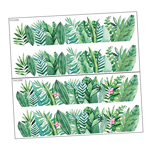 WHAMVOX 1 Conjunto De Linha De Contorno De Planta Decoração De Berçário Decoração De Plantas Decoraç